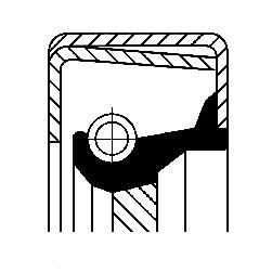 Wellendichtring, Ölpumpe