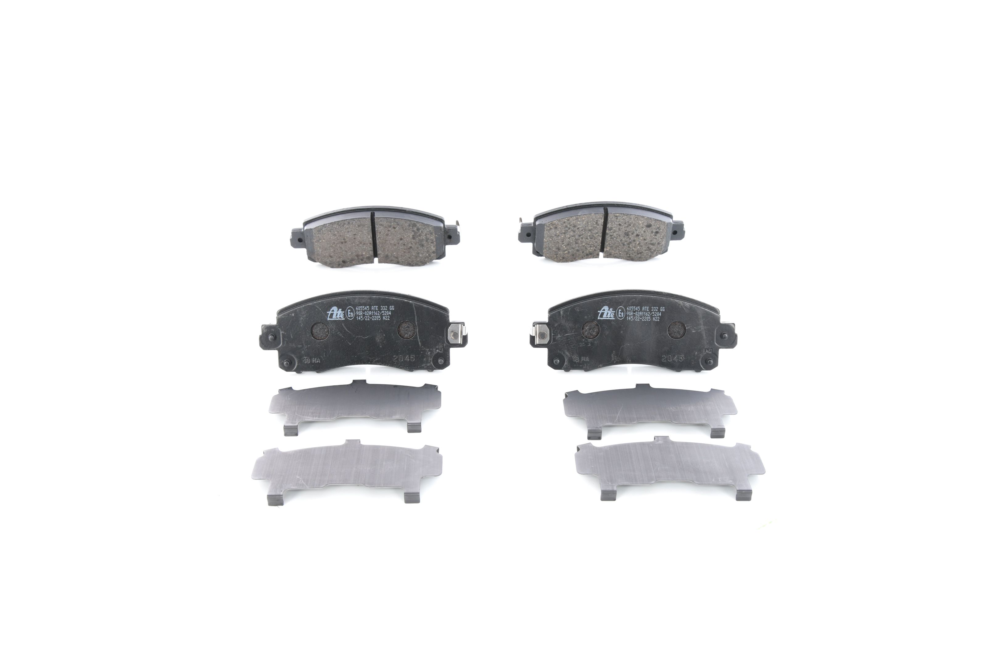 Bremsbelagsatz, Scheibenbremse