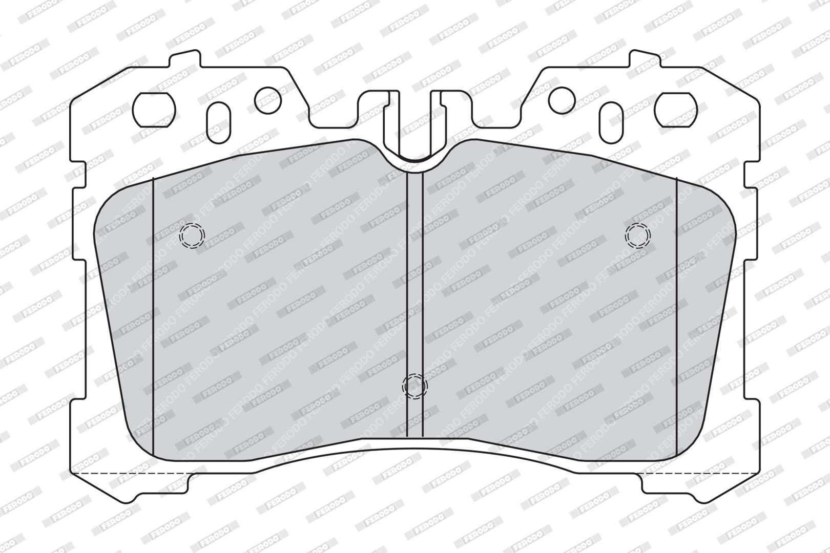 Bremsbelagsatz, Scheibenbremse