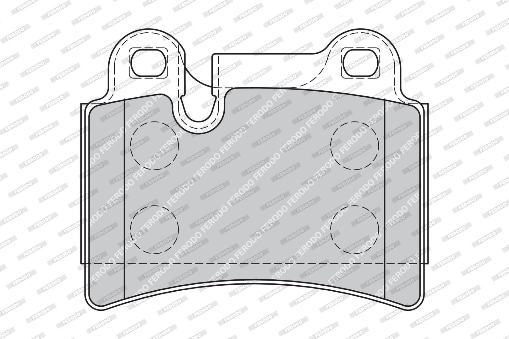 Bremsbelagsatz, Scheibenbremse