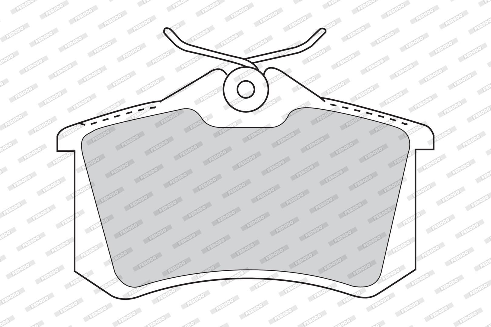 Bremsbelagsatz, Scheibenbremse