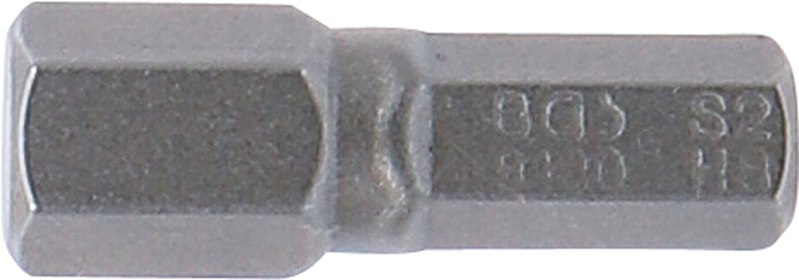 BGS Bit | Länge 25 mm | Antrieb Außensechskant 6,3 mm (1/4") | Innensechskant 8 mm