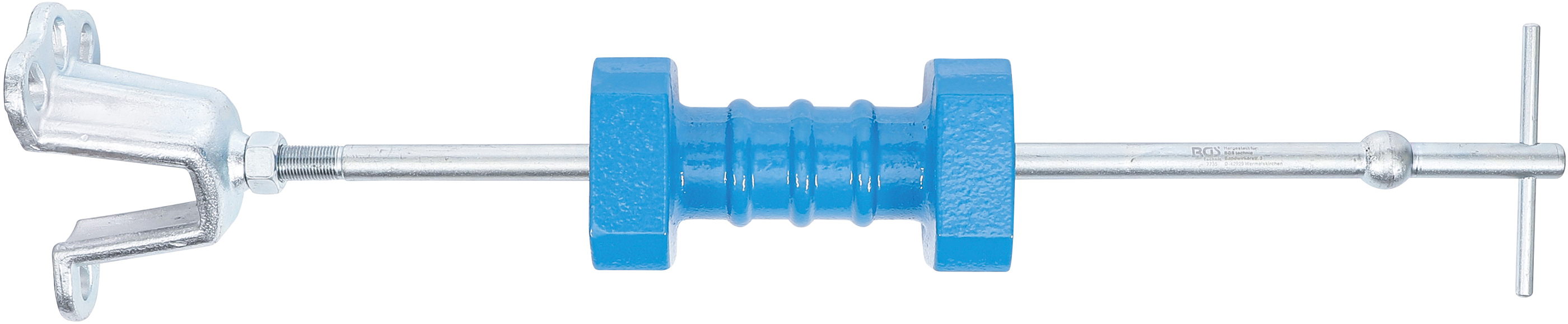 BGS Radnaben-Abzieher | 4- & 5-Loch | Lochkreis 100 - 115 mm | mit Gleithammer