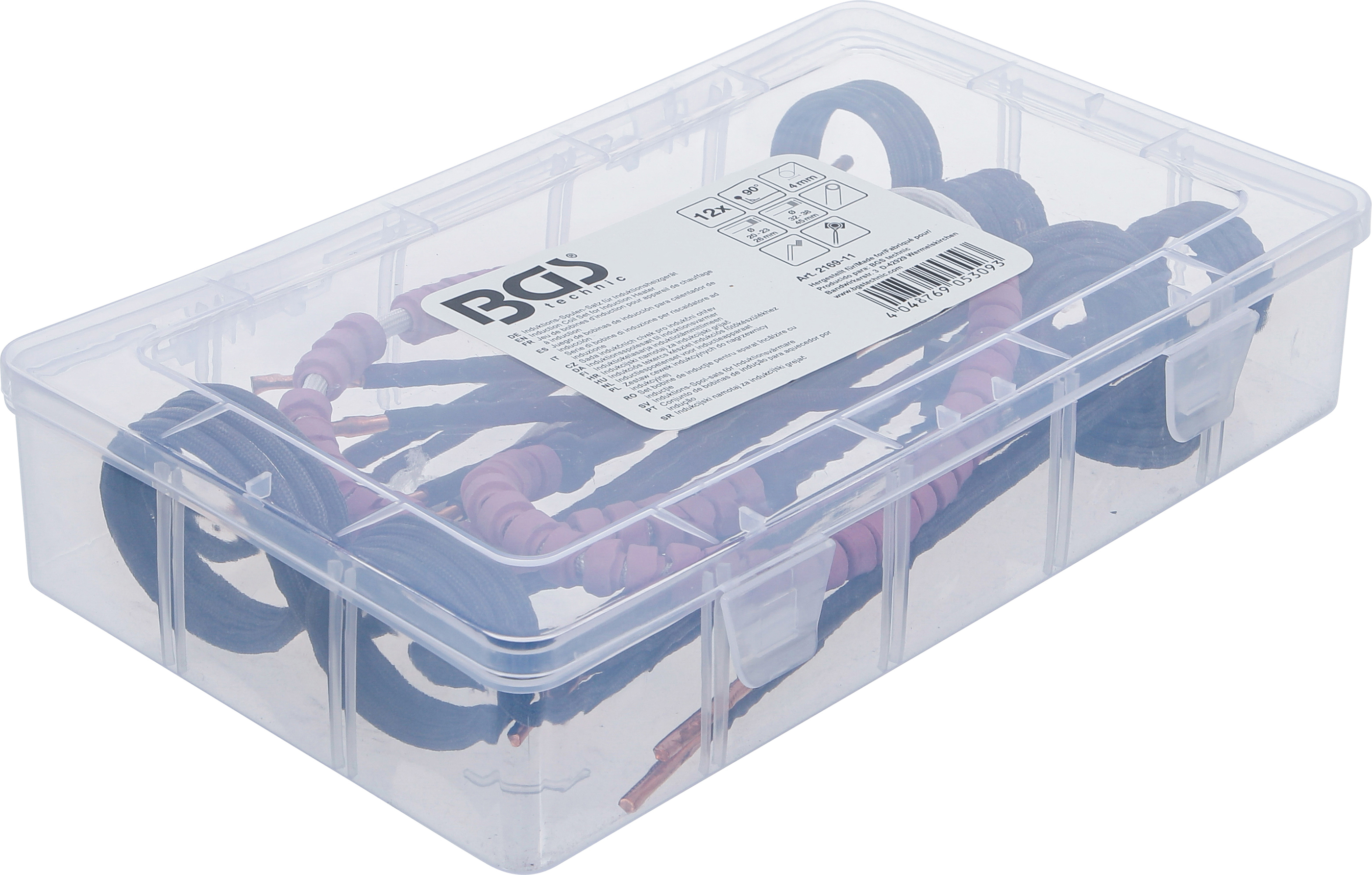 BGS Induktions-Spulen-Satz für Induktionsheizgerät | für Art. 2169, 3390, 3391 | 12-tlg.