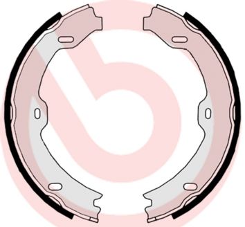 Bremsbackensatz, Feststellbremse