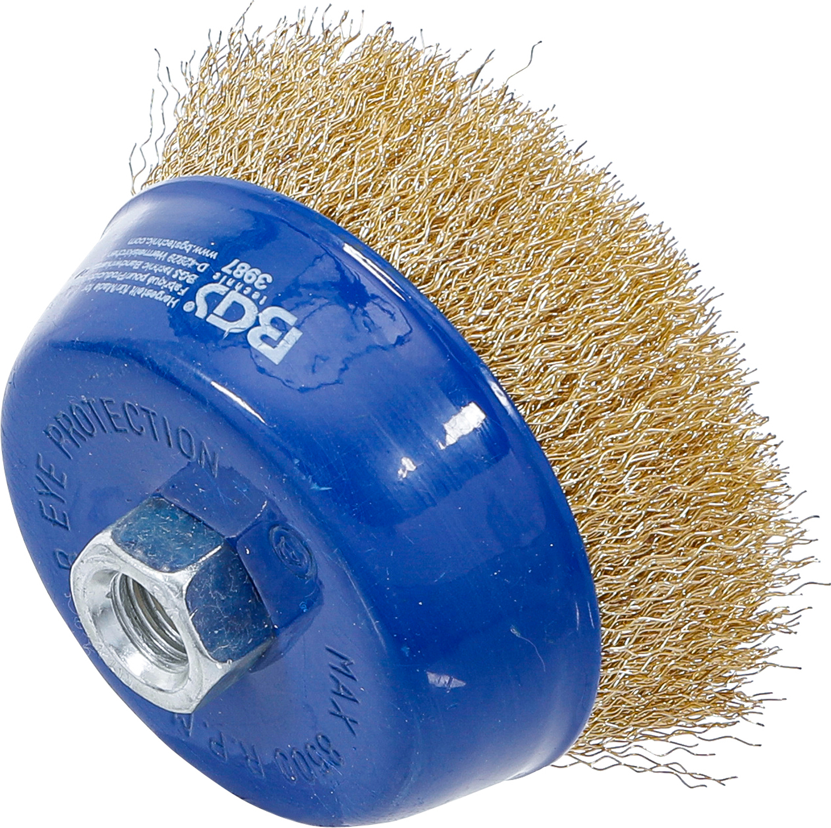 BGS Topfbürste | Aufnahme M14 x 2,0 | Ø 100 x 67 mm