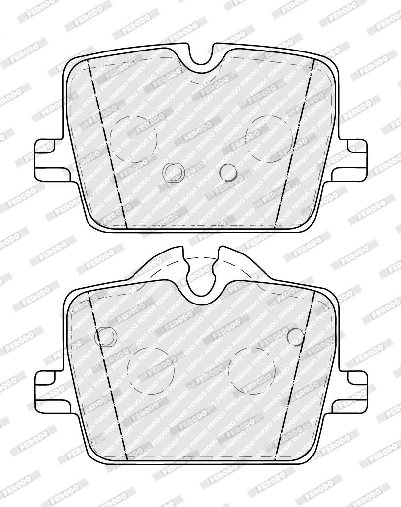 Bremsbelagsatz, Scheibenbremse