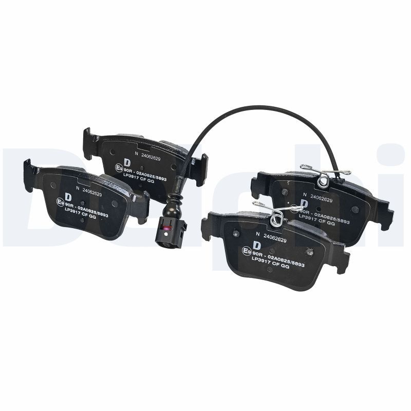 Bremsbelagsatz, Scheibenbremse