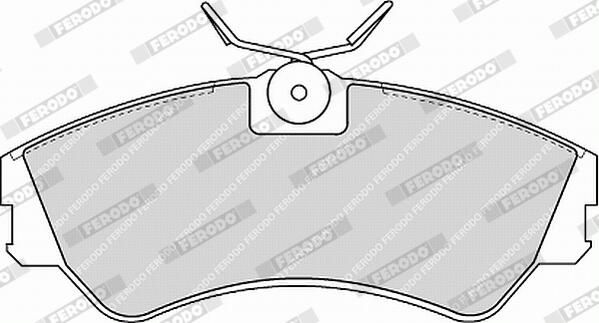 Bremsbelagsatz, Scheibenbremse