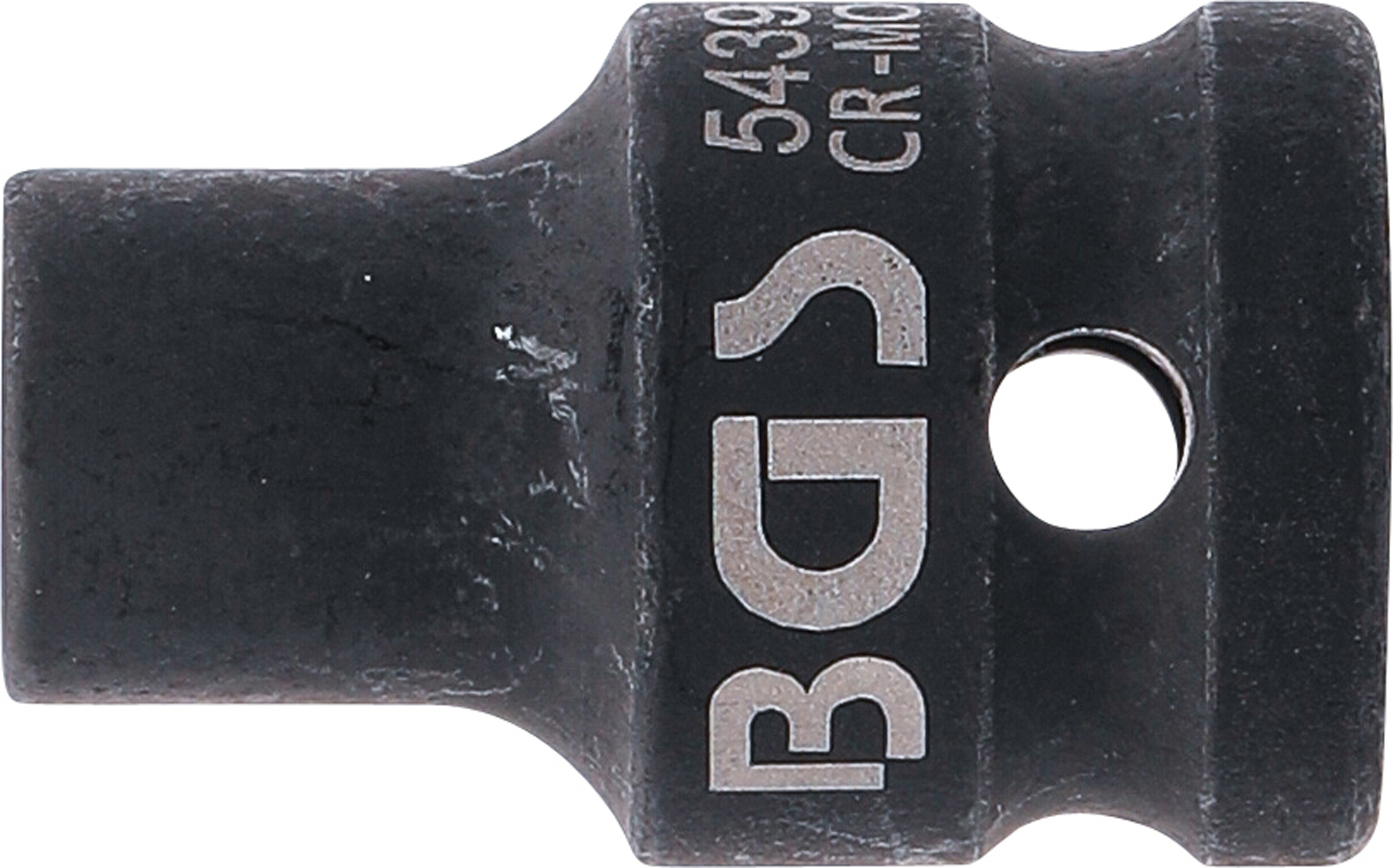 BGS Kraft-Steckschlüssel-Einsatz Sechskant | Antrieb Innenvierkant 12,5 (1/2") | SW 9 mm