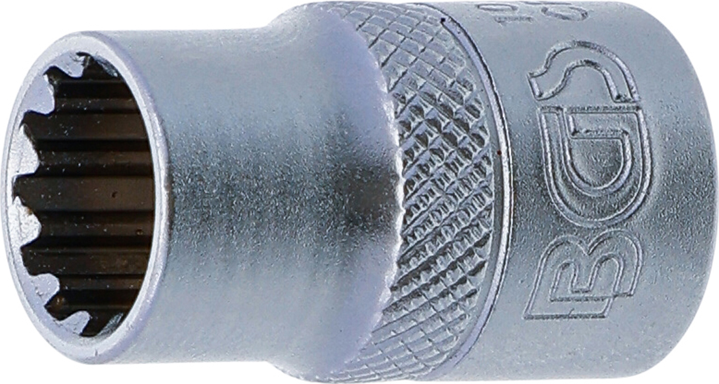 BGS Steckschlüssel-Einsatz Gear Lock | Antrieb Innenvierkant 10 mm (3/8") | SW 10 mm