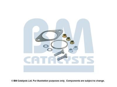 Montagesatz, Abgasrohr