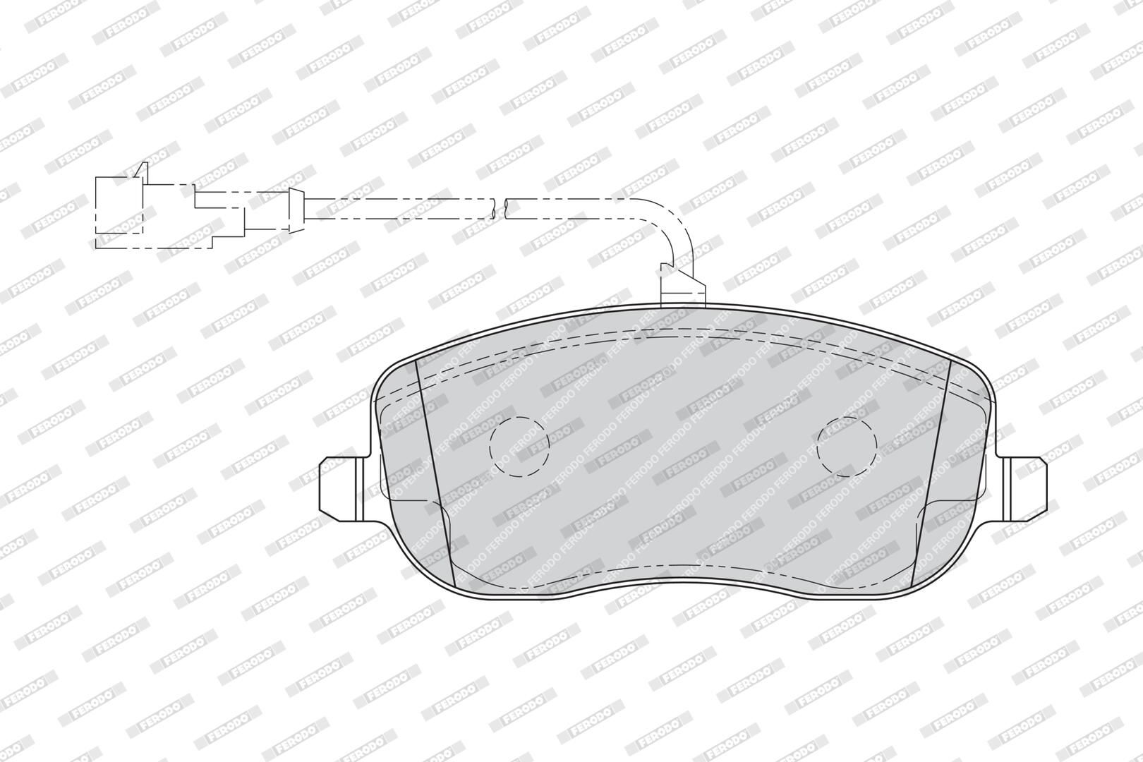 Bremsbelagsatz, Scheibenbremse