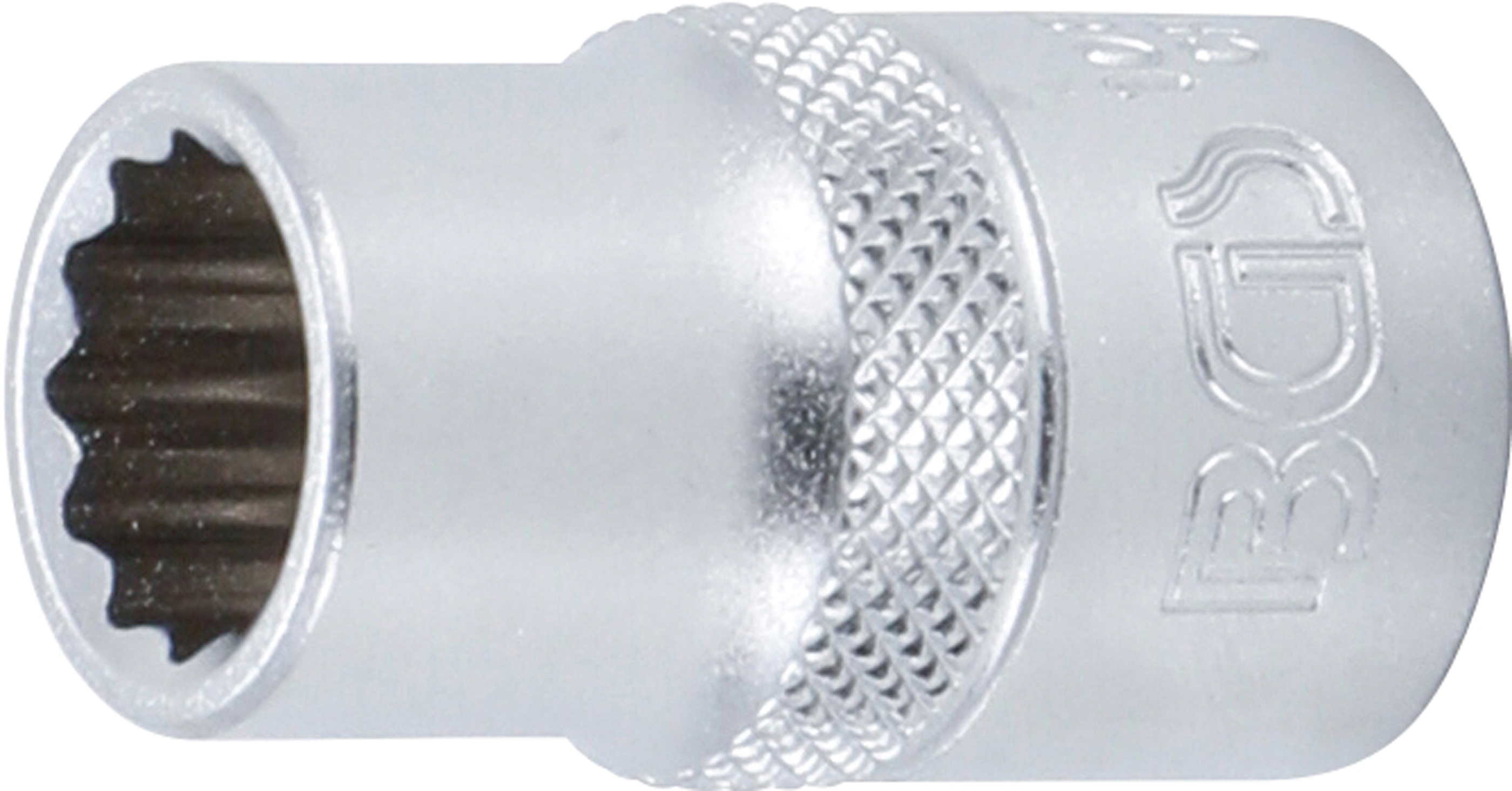 BGS Steckschlüssel-Einsatz-Satz, Zwölfkant | Antrieb Innenvierkant 12,5 mm (1/2") | Zollgrößen | 10-tlg.