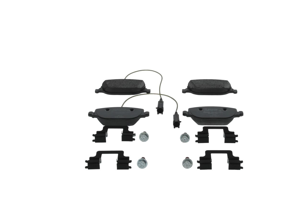 Bremsbelagsatz, Scheibenbremse