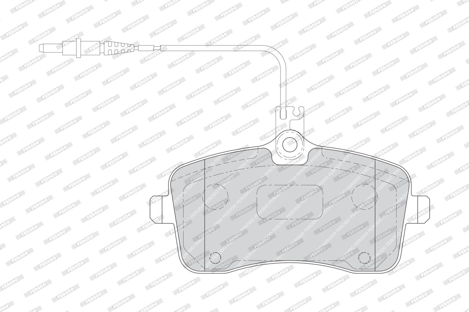 Bremsbelagsatz, Scheibenbremse