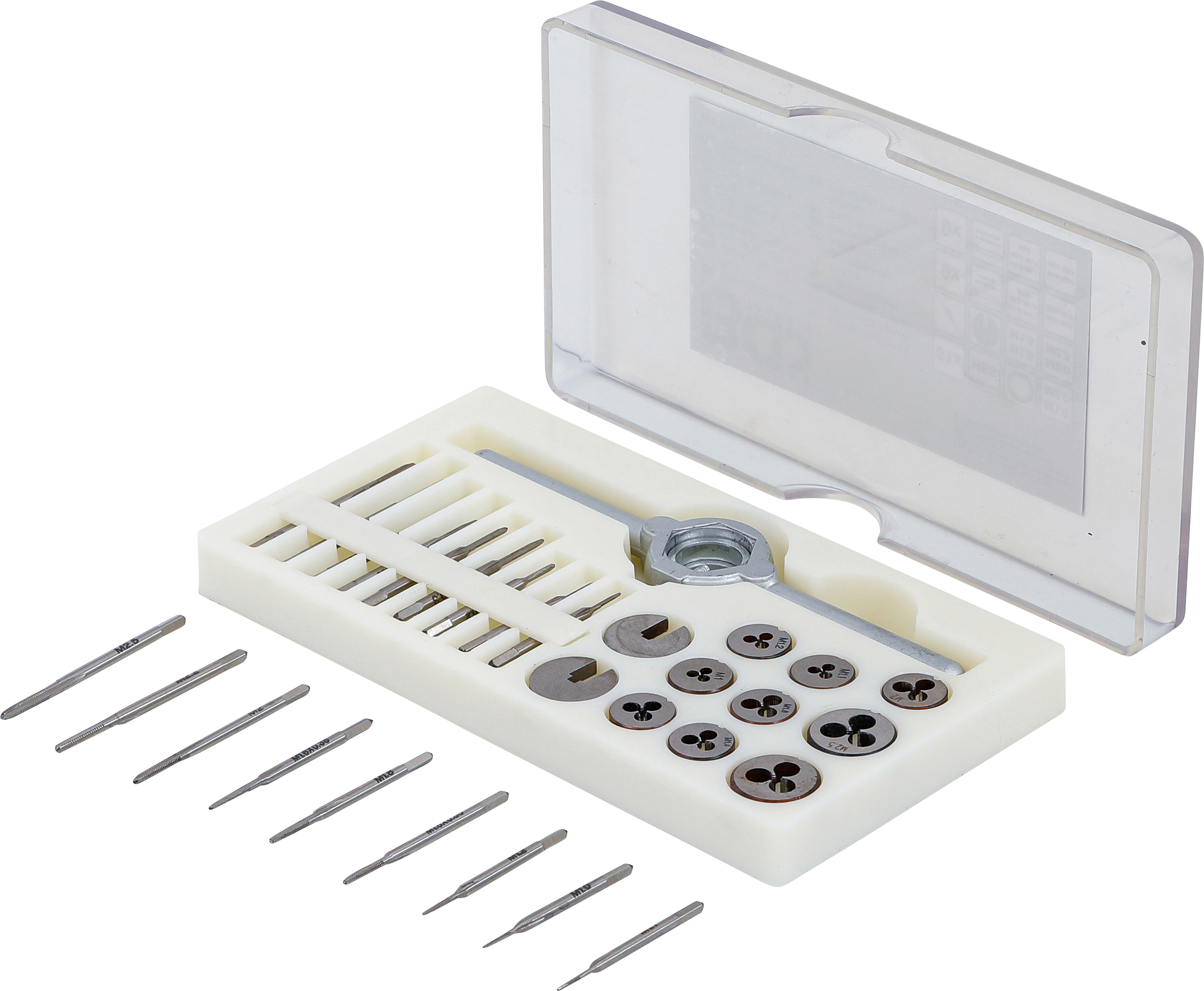 BGS Gewindeschneid-Satz | M1 - M2,5 | 31-tlg.