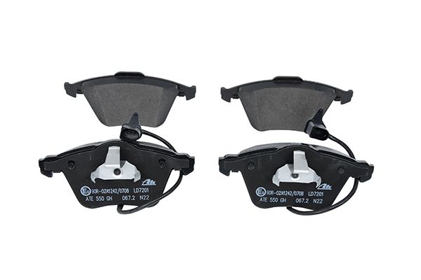 Bremsbelagsatz, Scheibenbremse