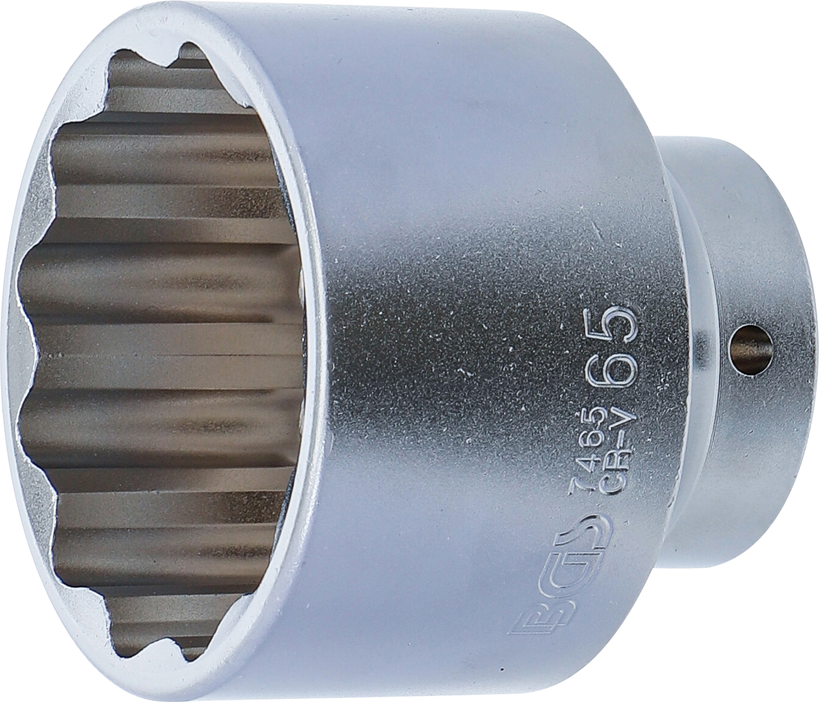 BGS Steckschlüssel-Einsatz Zwölfkant | Antrieb Innenvierkant 20 mm (3/4") | SW 65 mm