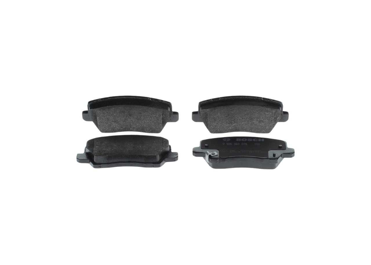 Bremsbelagsatz, Scheibenbremse