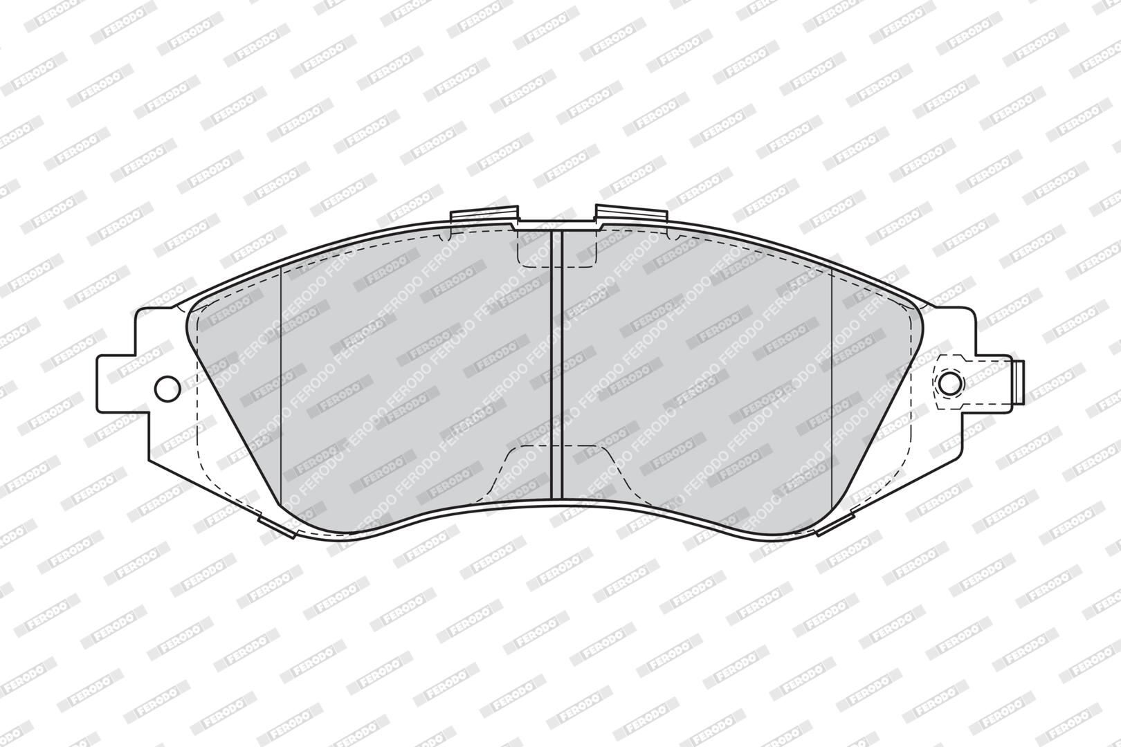 Bremsbelagsatz, Scheibenbremse