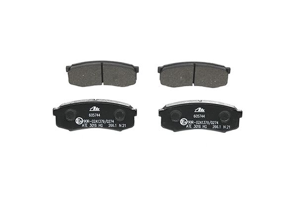 Bremsbelagsatz, Scheibenbremse