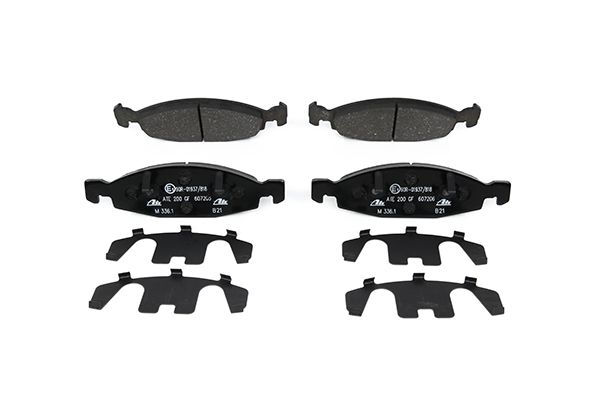 Bremsbelagsatz, Scheibenbremse