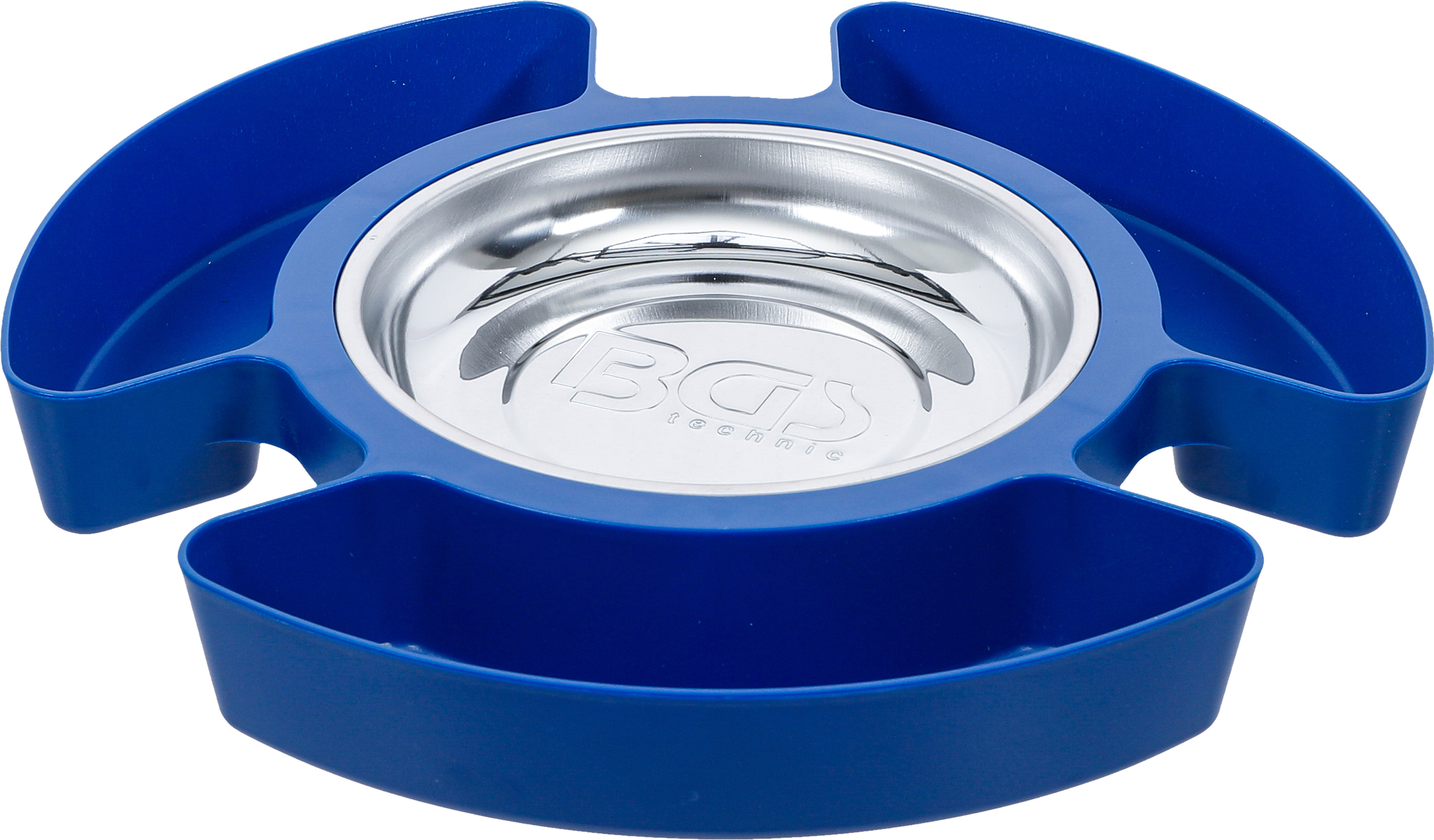 BGS Magnet-Haftschale | mit 3 Kunststoff-Ablagen | 150 mm