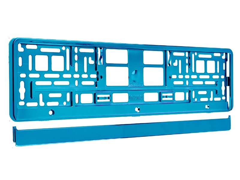 Carmotion Kennzeichenhalter Metallic Türkis