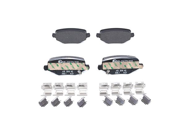 Bremsbelagsatz, Scheibenbremse