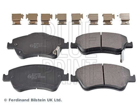 Bremsbelagsatz, Scheibenbremse