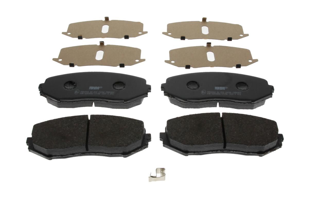 Bremsbelagsatz, Scheibenbremse