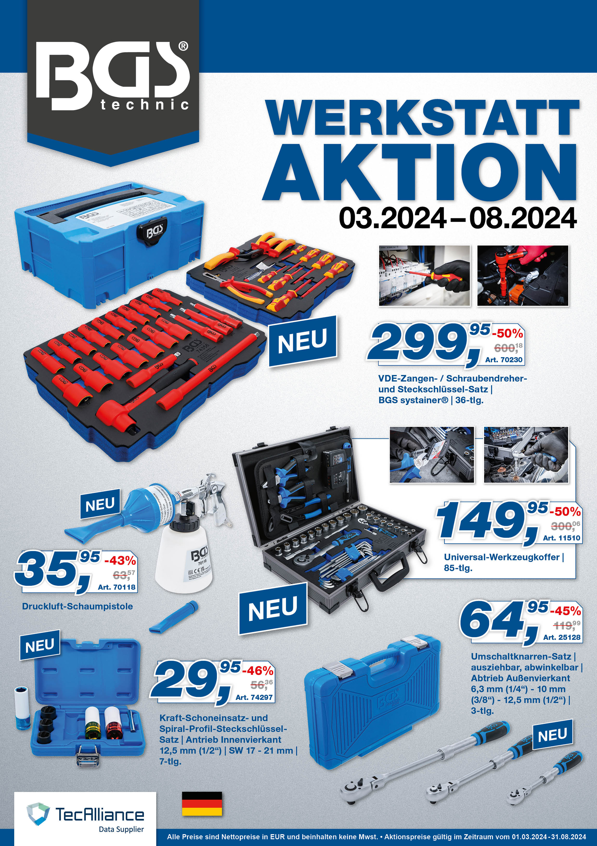 BGS Werkstattaktion 1/2024 deutsch (gültig 01.03.2024 - 31.08.2024)