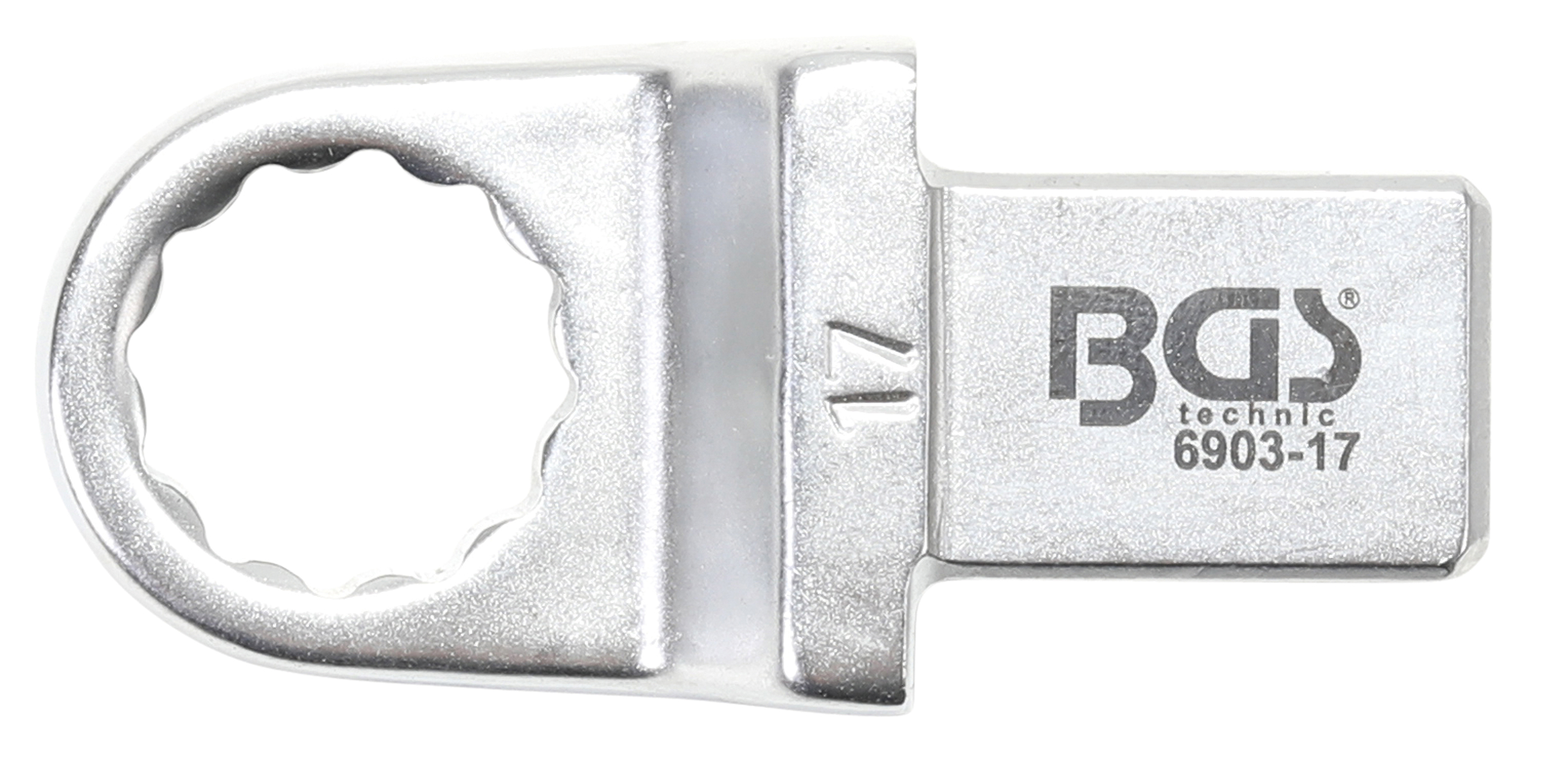 BGS Einsteck-Ringschlüssel | 17 mm | Aufnahme 14 x 18 mm