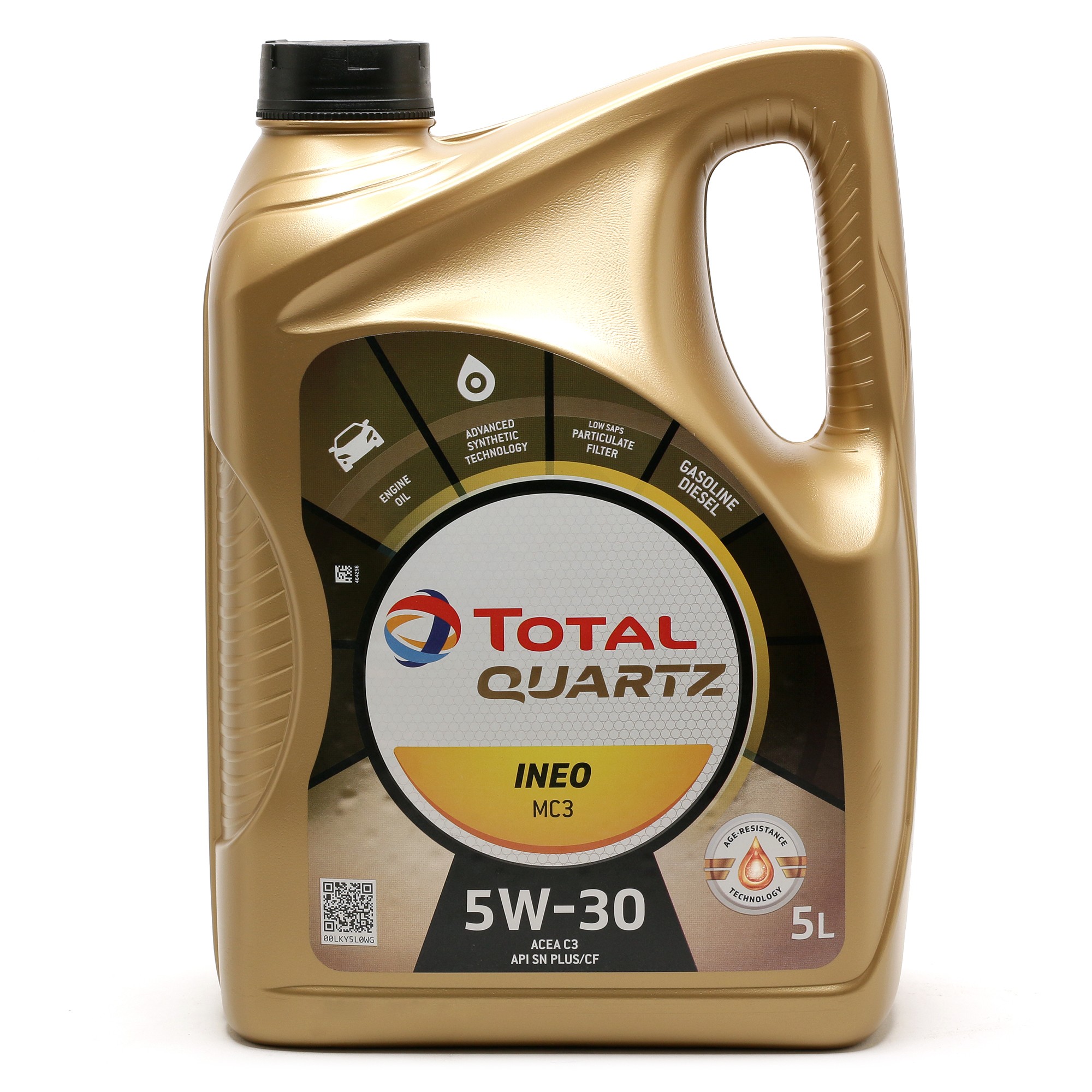 5W-30 Total Quartz Ineo MC3 Motoröl 5 Liter