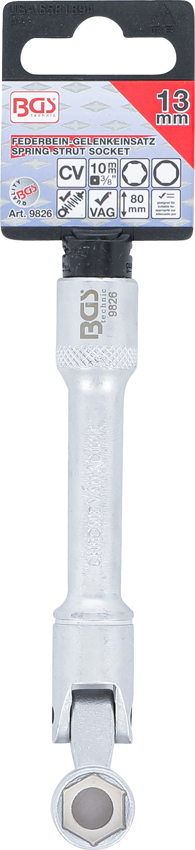 BGS Federbein-Gelenkeinsatz | 13 mm | für VAG