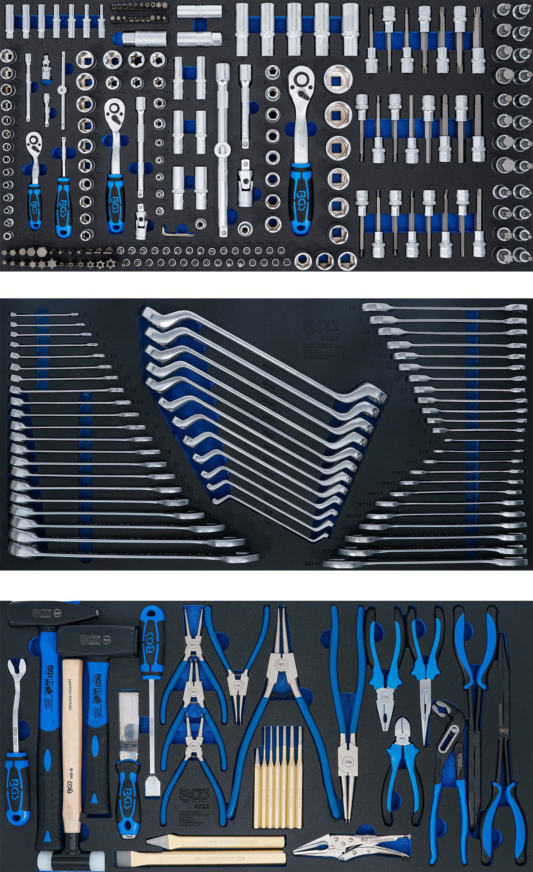 BGS Werkstattwagen XL | 7 Schubladen | mit 301 Werkzeugen