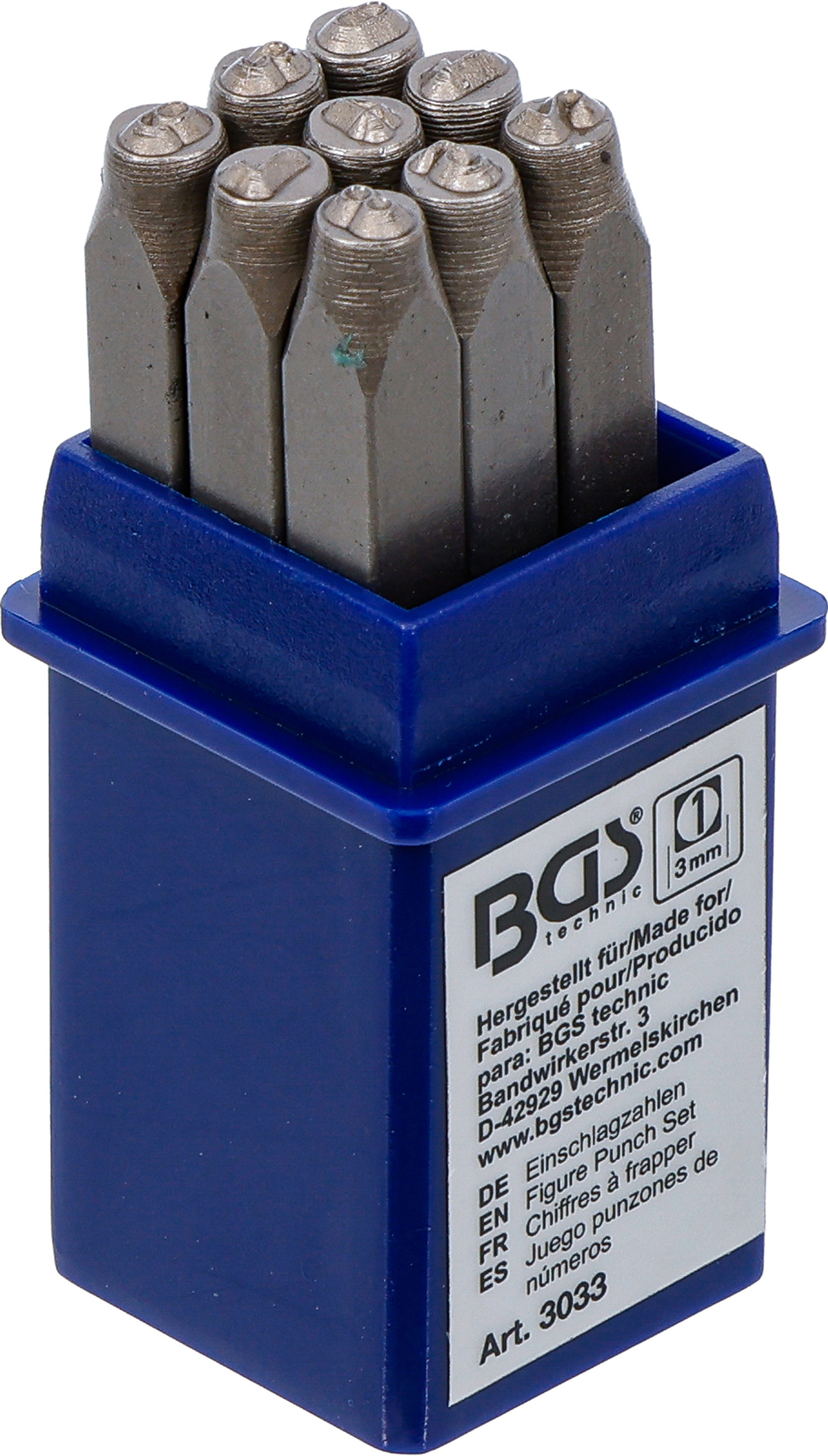 BGS Einschlagzahlen | 3 mm