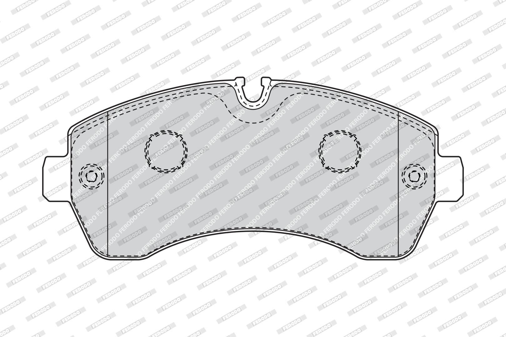 Bremsbelagsatz, Scheibenbremse