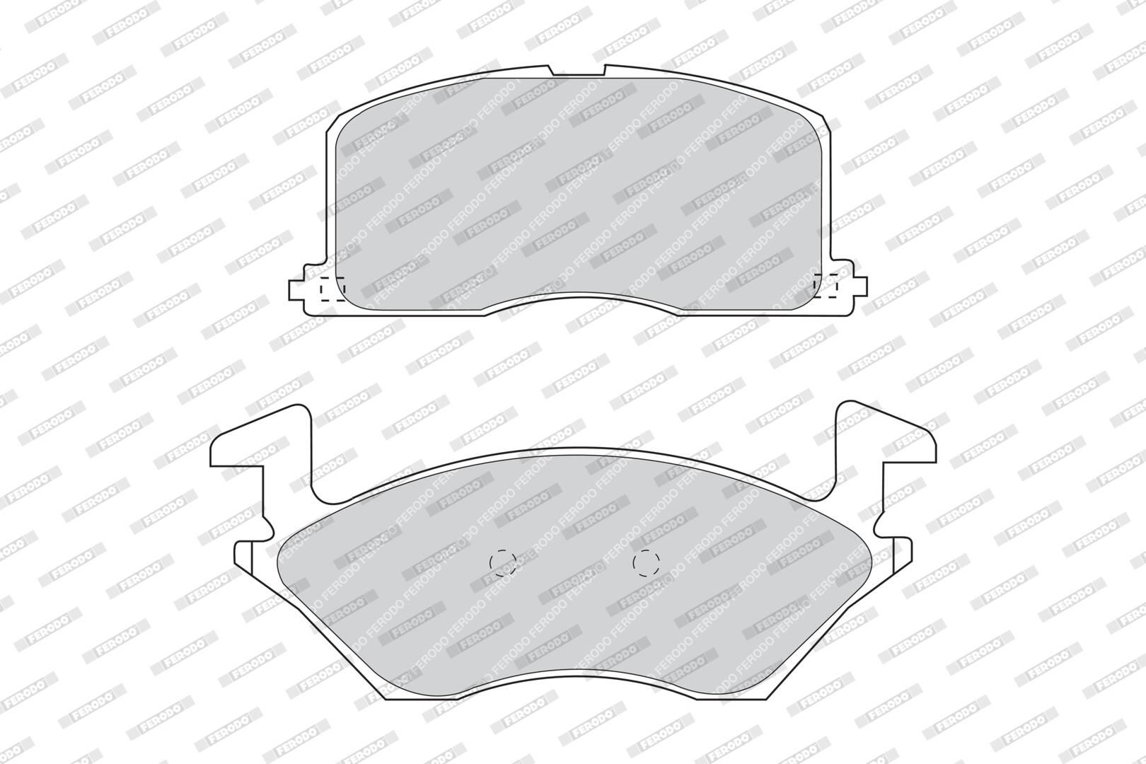 Bremsbelagsatz, Scheibenbremse