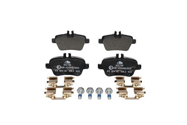 Bremsbelagsatz, Scheibenbremse