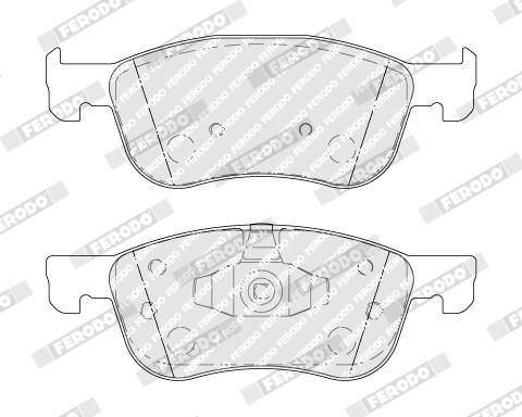 Bremsbelagsatz, Scheibenbremse