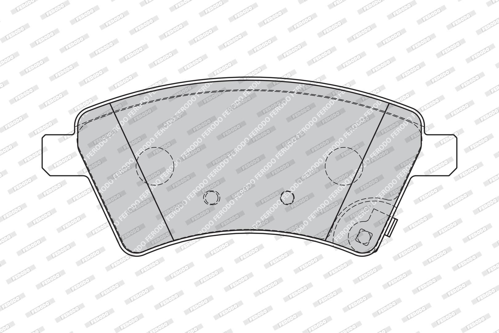 Bremsbelagsatz, Scheibenbremse