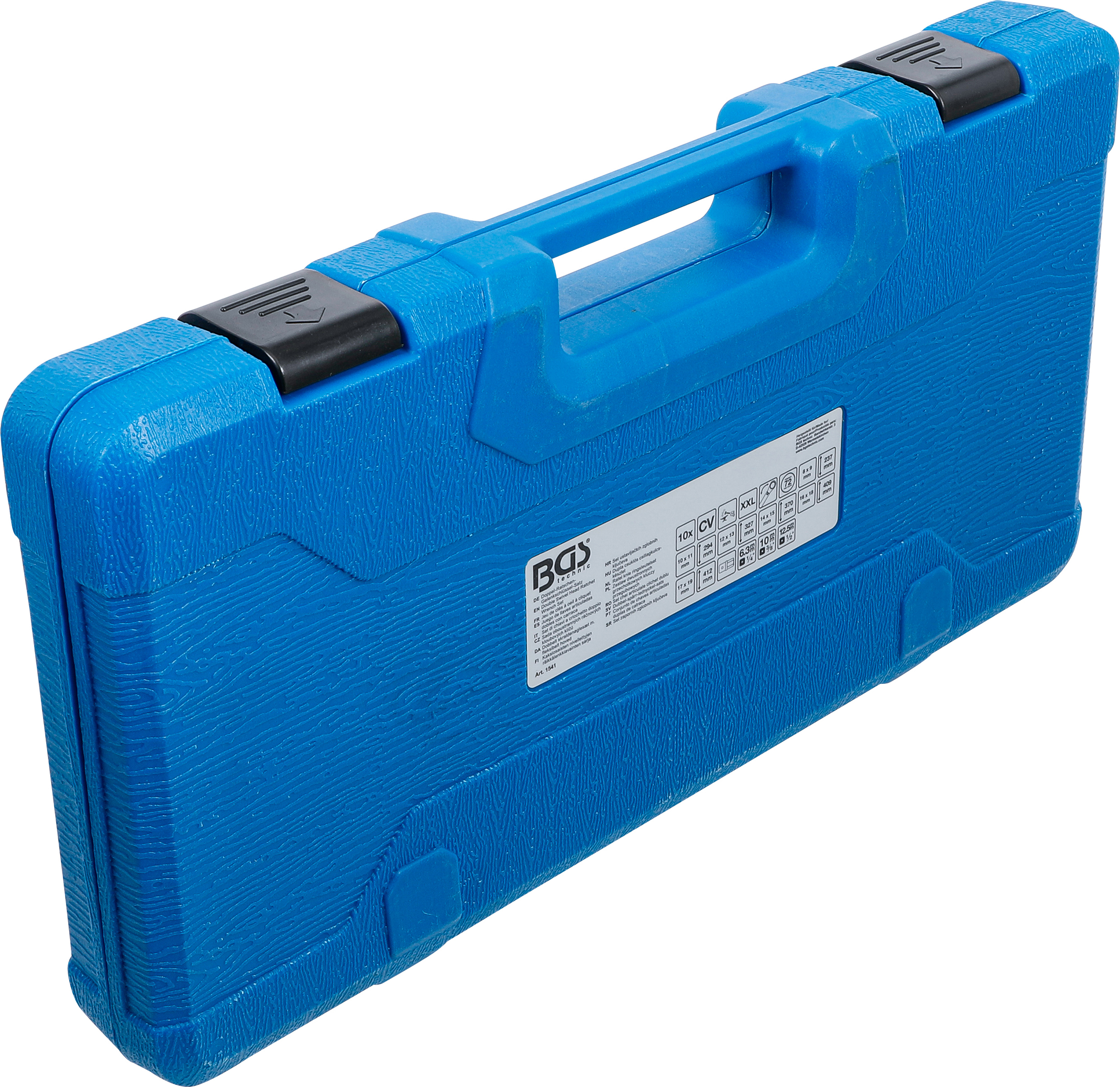 BGS Doppel-Ratschen-Gelenkschlüssel-Satz | SW 8 - 19 mm | 10-tlg.