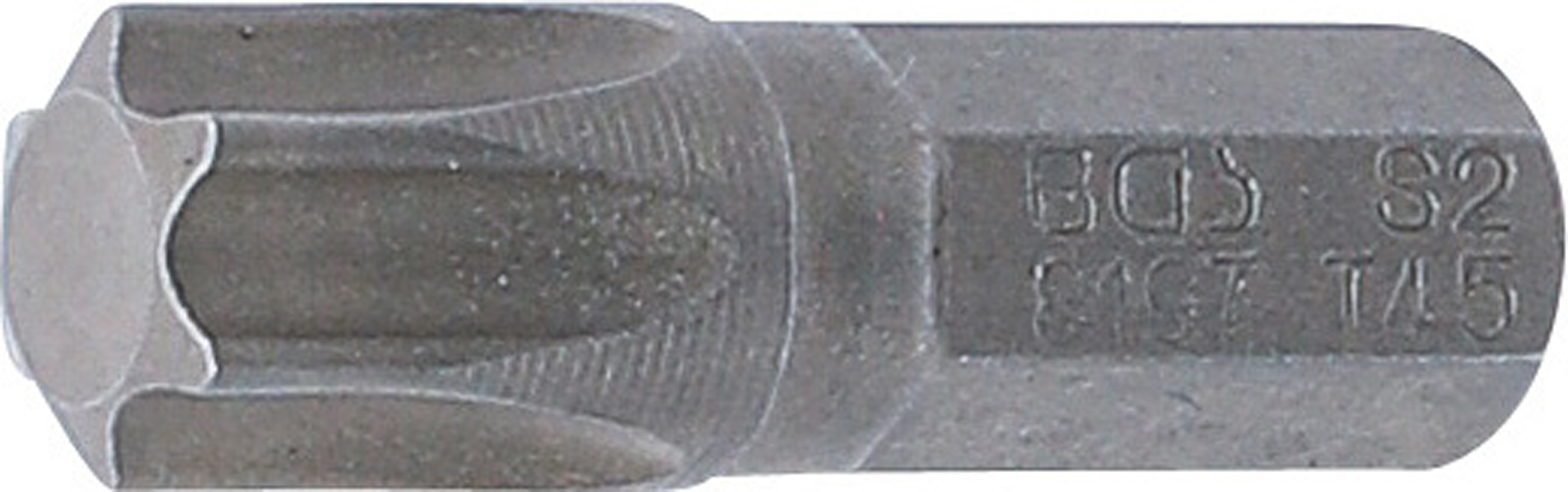 BGS Bit | Länge 25 mm | Antrieb Außensechskant 6,3 mm (1/4") | T-Profil (für Torx) T45