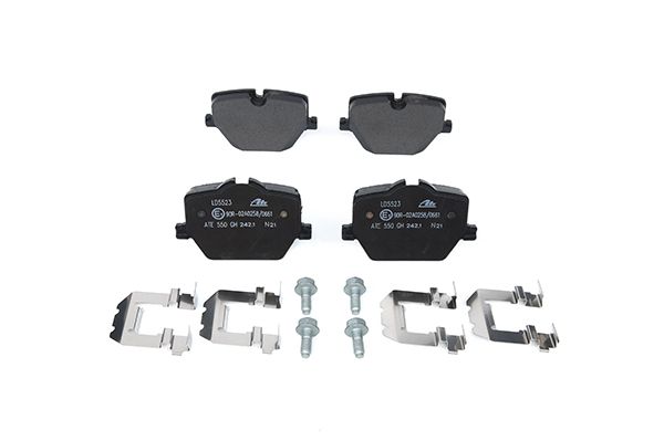 Bremsbelagsatz, Scheibenbremse