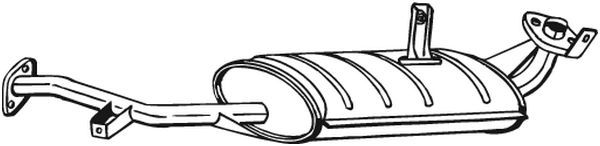 Mittelschalldämpfer