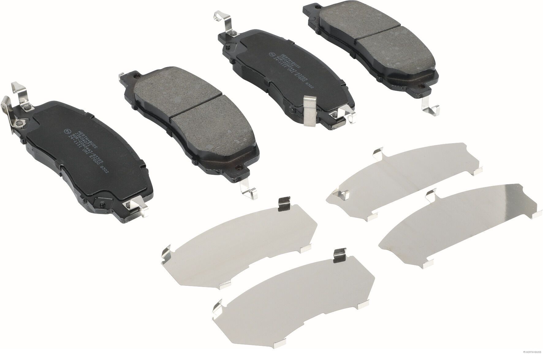 Bremsbelagsatz, Scheibenbremse