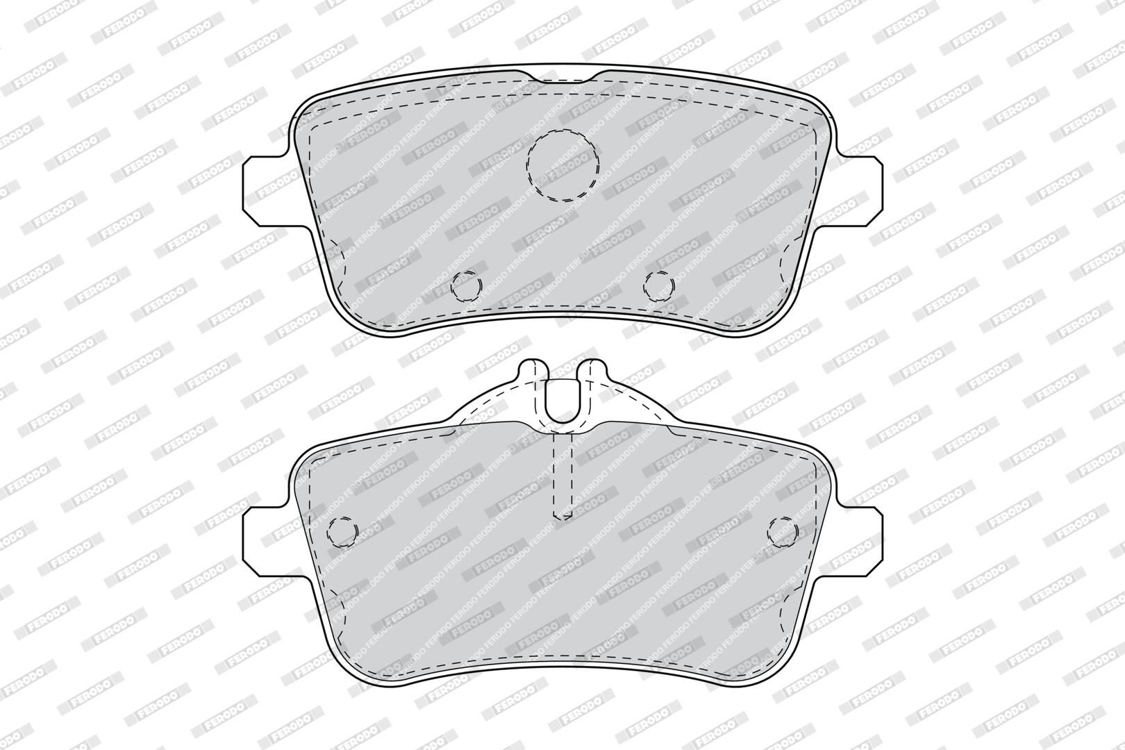 Bremsbelagsatz, Scheibenbremse