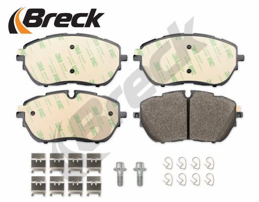 Bremsbelagsatz, Scheibenbremse